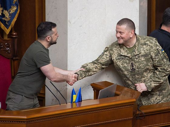 Владимир Зеленский и Валерий Залужный