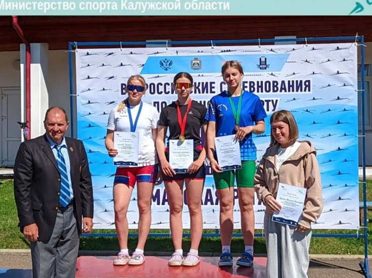 Калужские гребцы взяли три «бронзы» на Майской регате