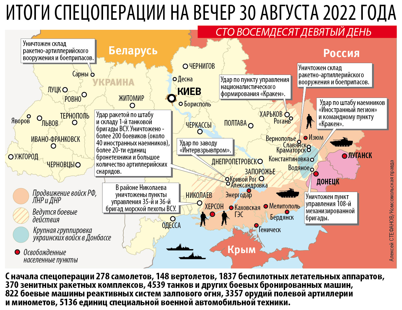 Херсонская область последние новости на сегодня с фронта карта сейчас