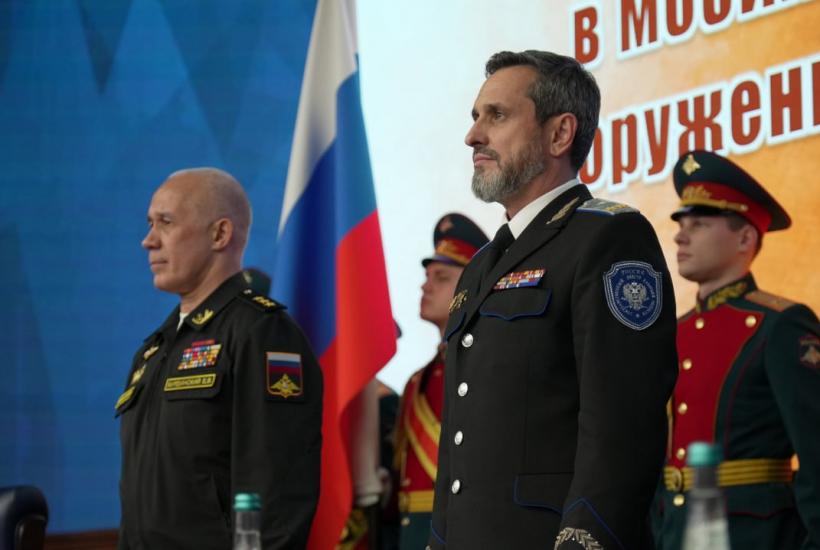 Подписание соглашения между Минобороны РФ и Всероссийский казачьим обществом