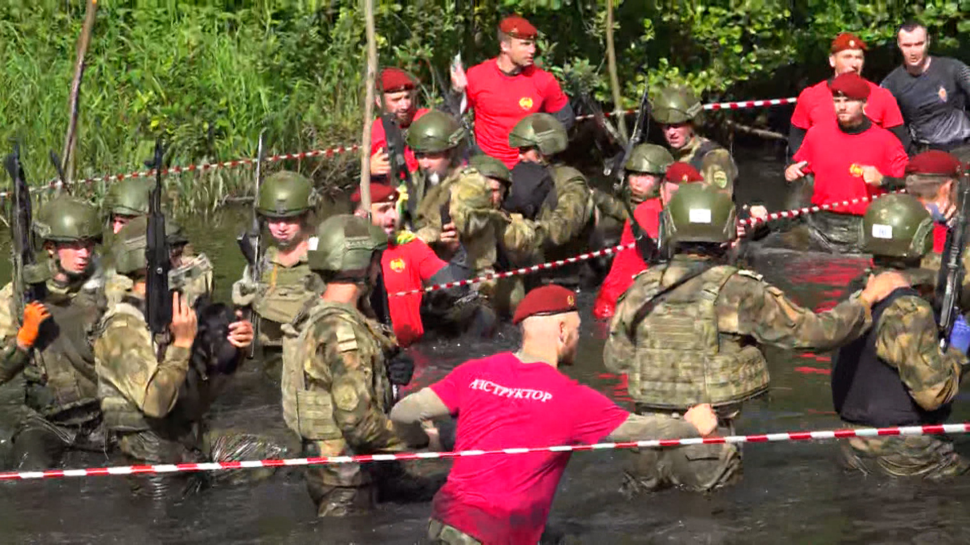 В Подмосковье прошли испытания росгвардейцев на право ношения крапового берета