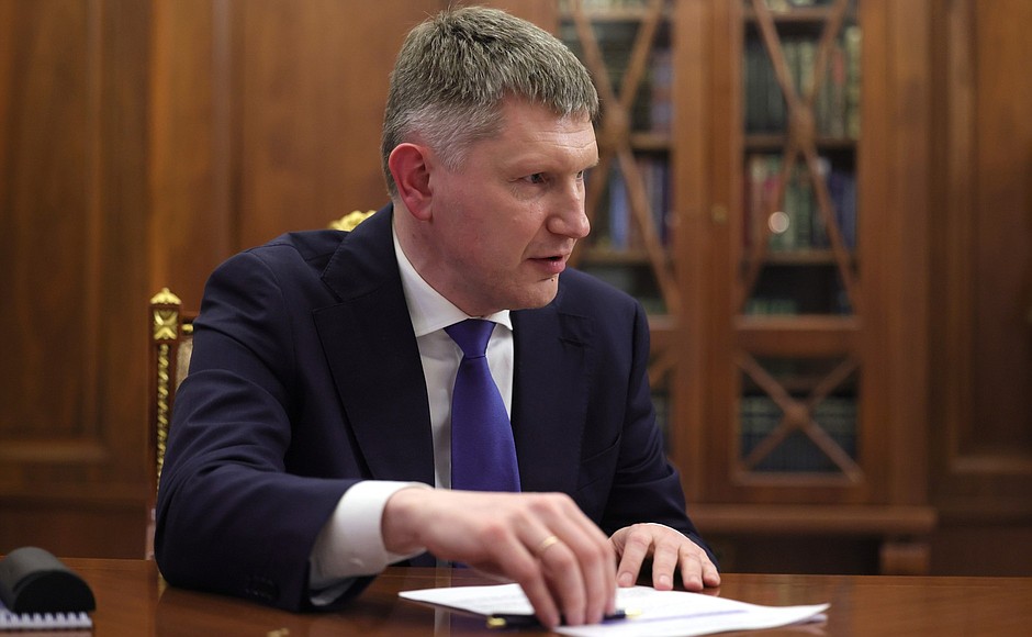 Министр экономического развития Максим Решетников.