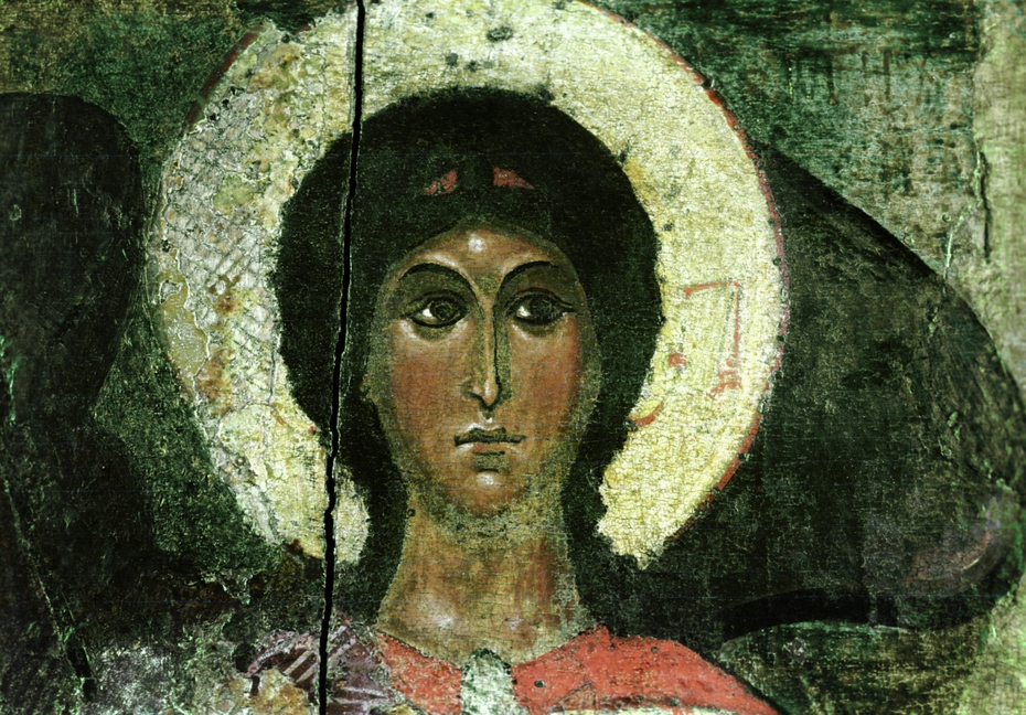 Фрагмент иконы «Собор Архангела Михаила»