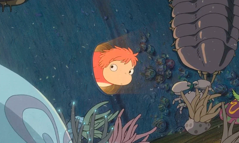 «Рыбка Поньо на утесе»