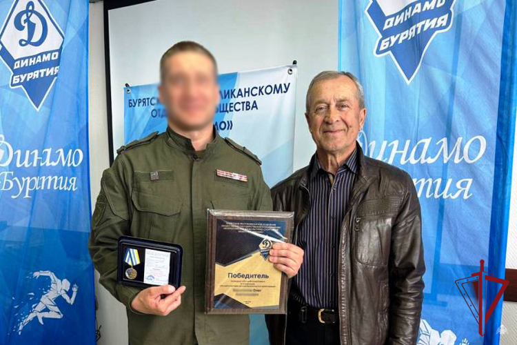 Офицер Росгвардии стал лучшим спортсменом органов безопасности и правопорядка в Бурятии