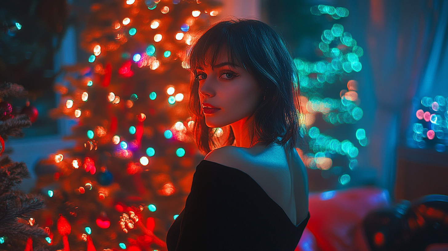 Ёлка была наряжена. Стол накрыт...