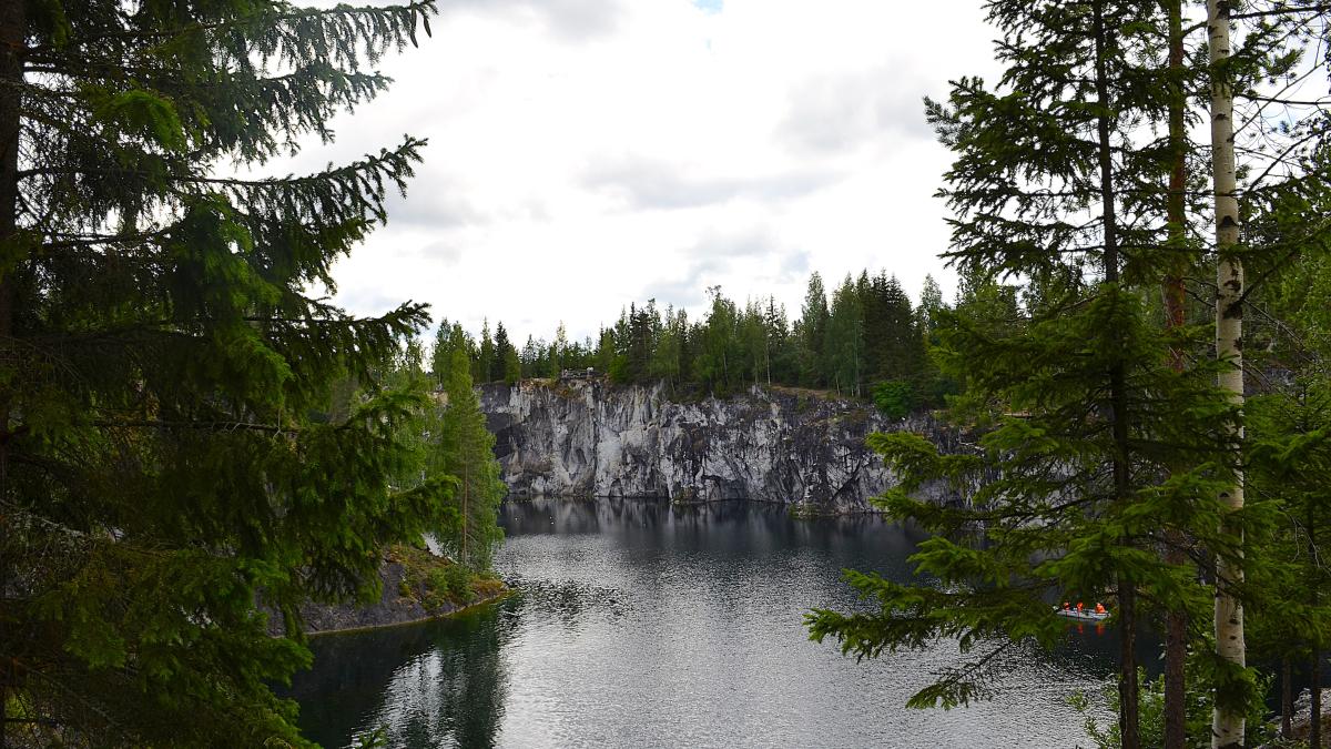 0517Ac1. Рускеала. Большой мраморный карьер