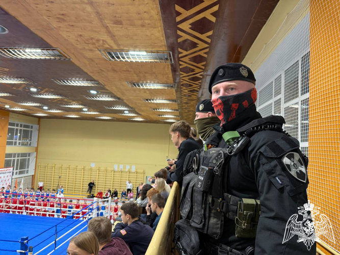 В Воркуте росгвардейцы обеспечивают правопорядок во время проведения XXV Всероссийской Спартакиады «Заполярные игры»