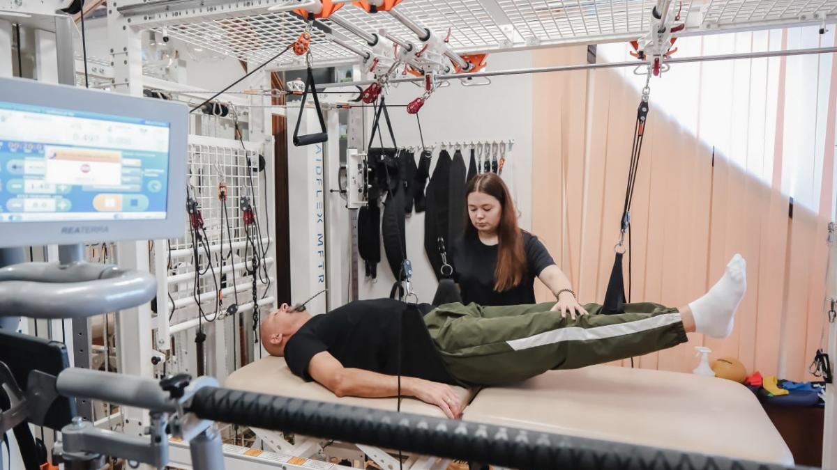 Реабилитация в медицинском центре 