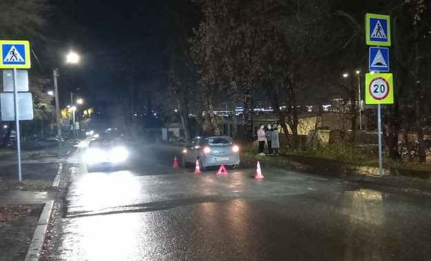 В Кирове на улице Тимирязева водитель Opel сбил пешехода