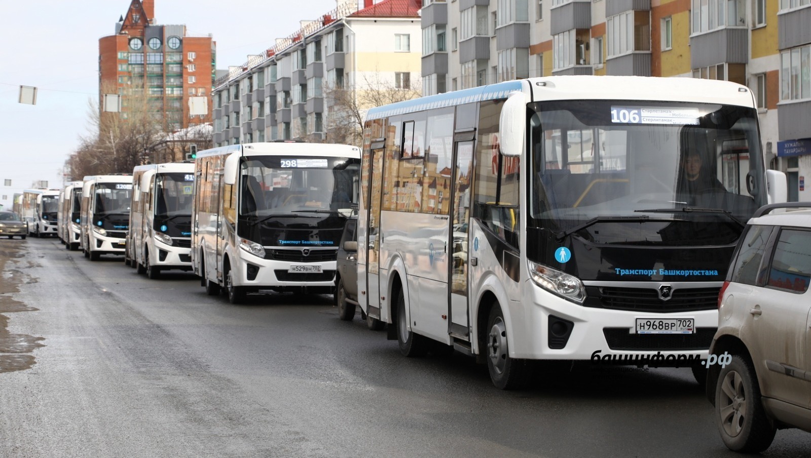 159 новых автобусов выехали на дороги Башкирии