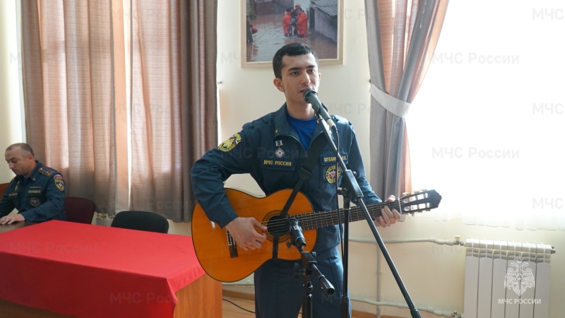 Торжественное мероприятие, приуроченное к празднованию 375-й годовщины со дня образования пожарной охраны России
