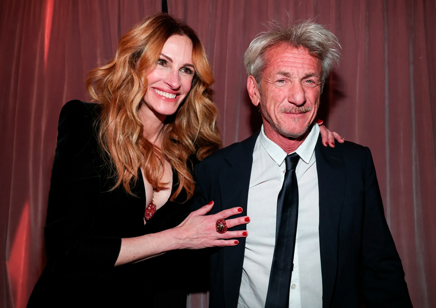 Джулия Робертс и Шон Пенн