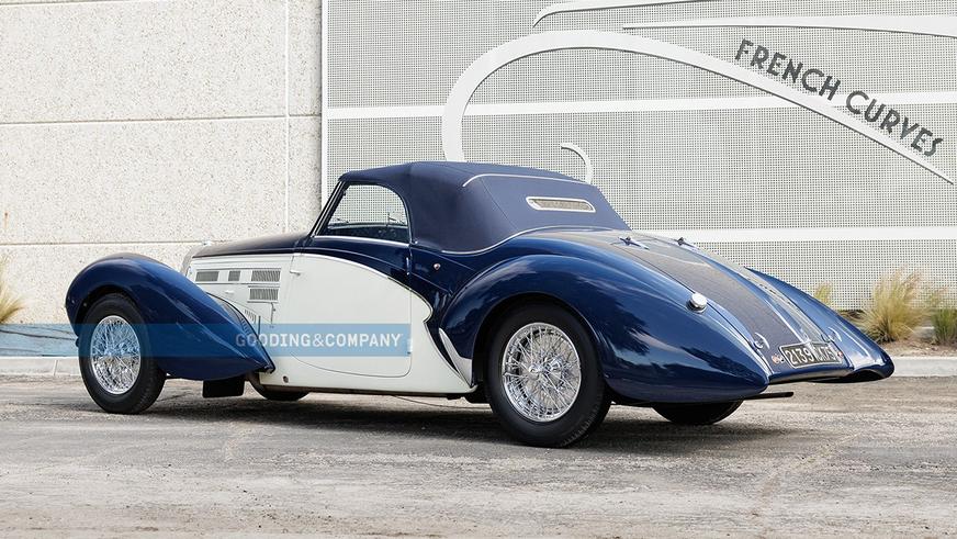 Редчайший довоенный Bugatti оценили в 3.5 миллиона долларов