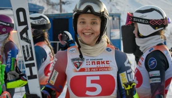 Отличные результаты показали на первом этапе Кубка России по горнолыжному спорту участники с Камчатки