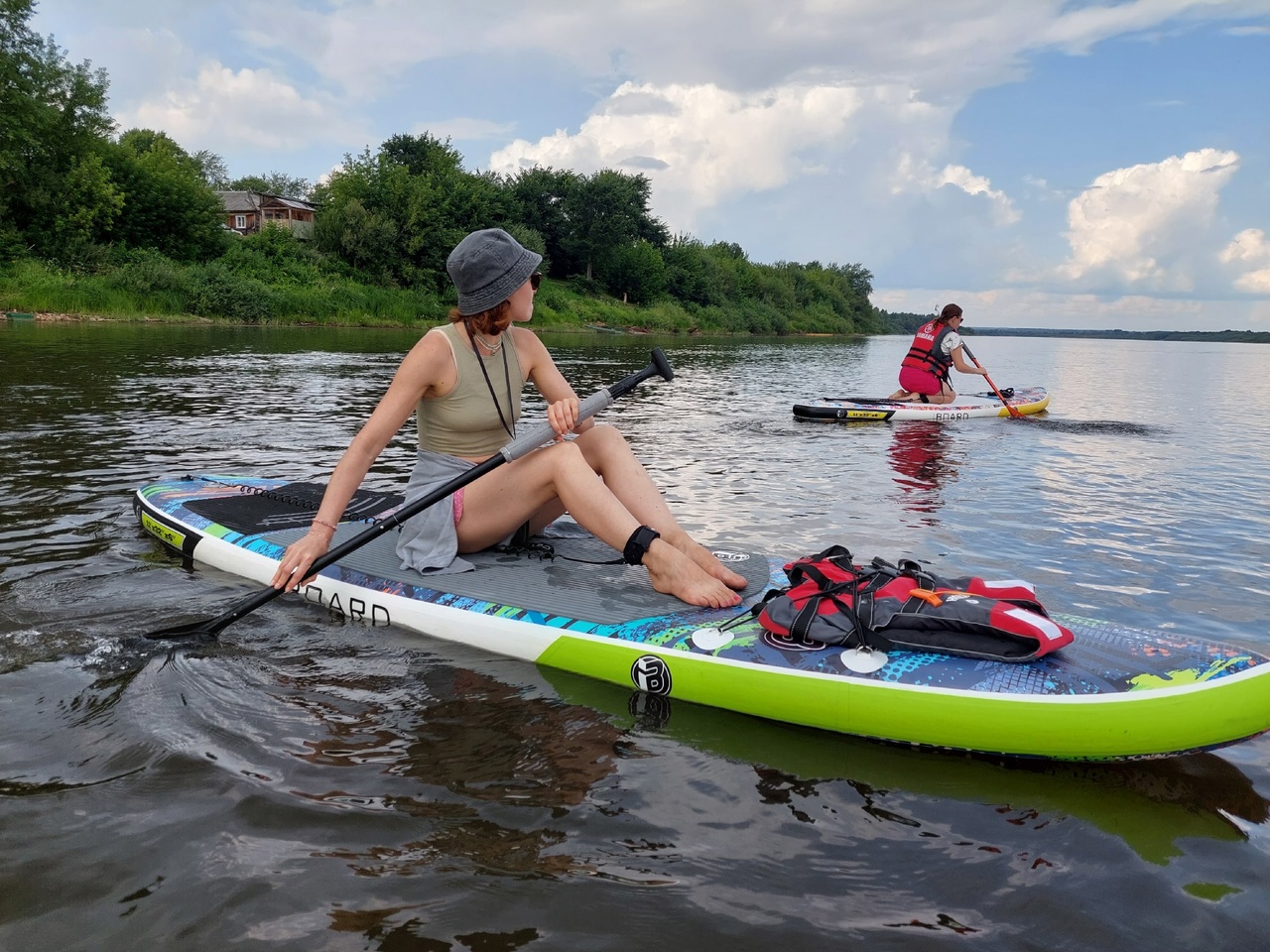 Сплав на sup досках