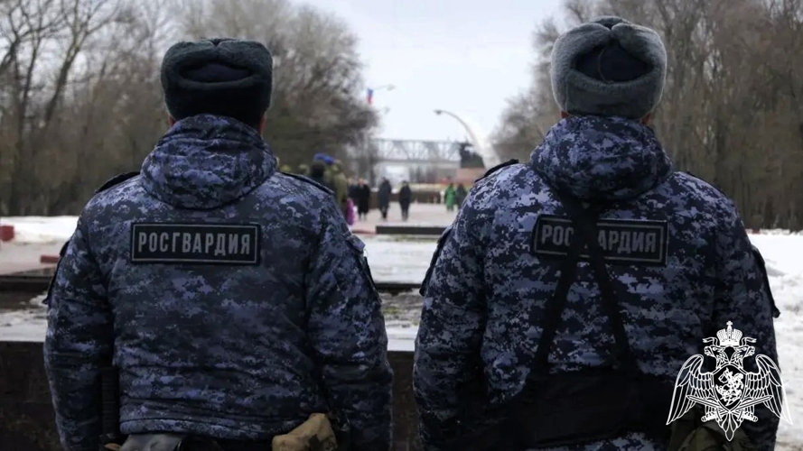 Память освободителей Ростова-на-Дону почтили представители Южного округа Росгвардии