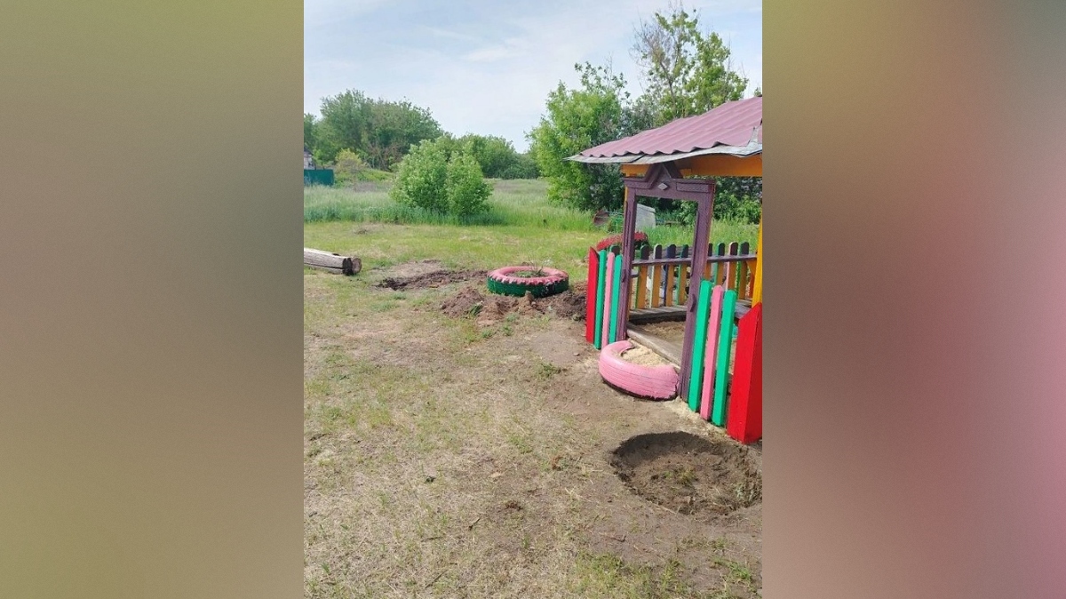 Фото предоставлено жителями поселка Половцево