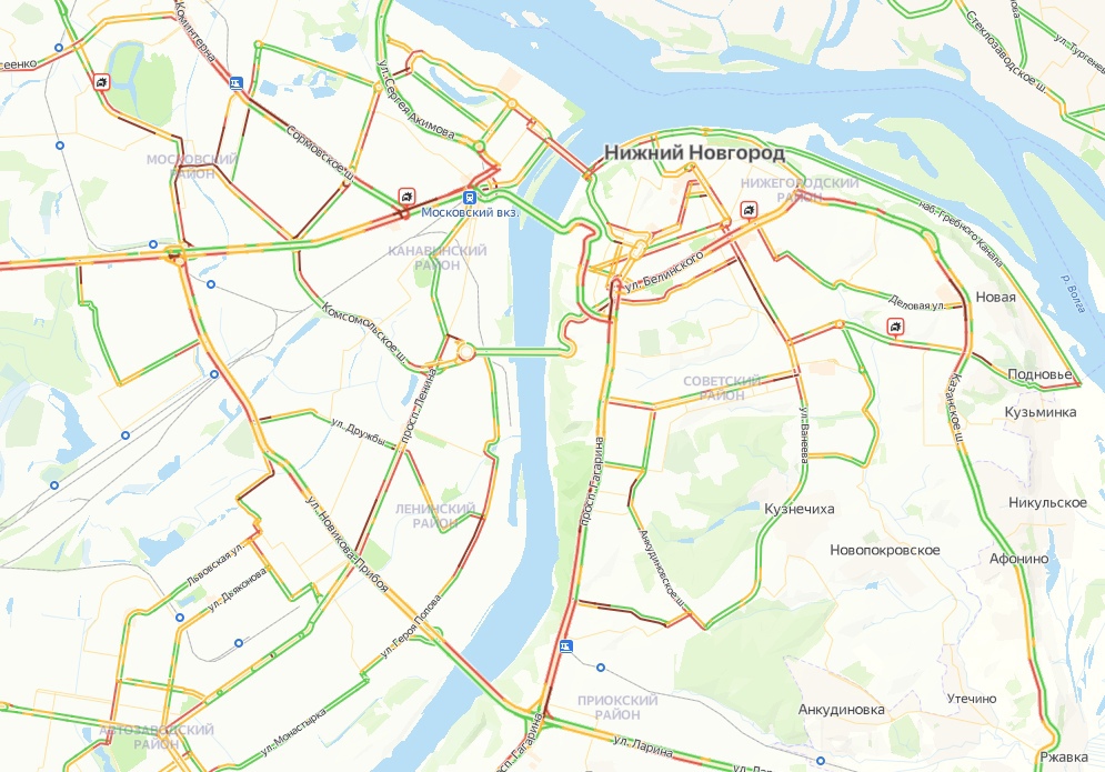 Метромост нижний новгород карта