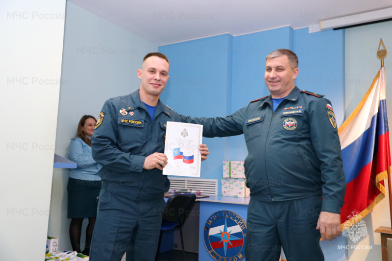 В День Спасателя лучшие получили награды