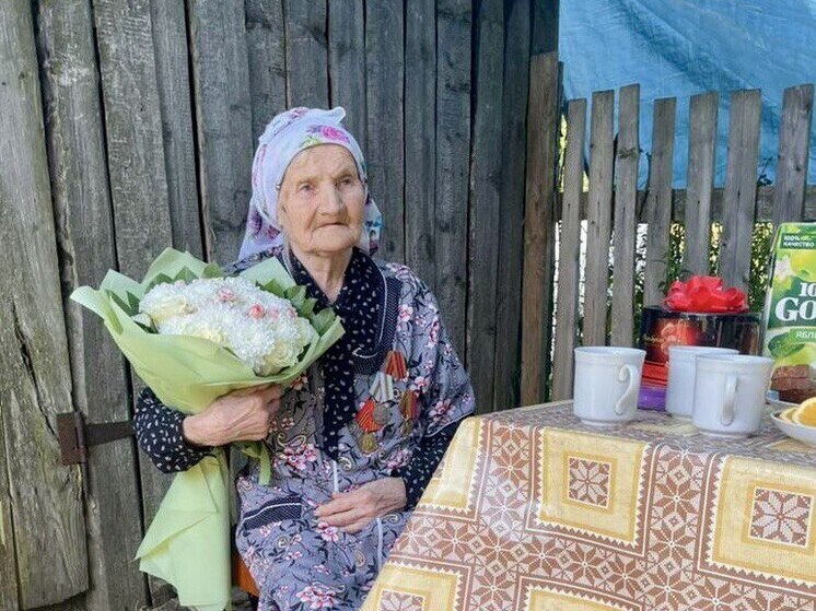 Ветерану войны из Тверской области Марии Петровой исполнилось 100 лет