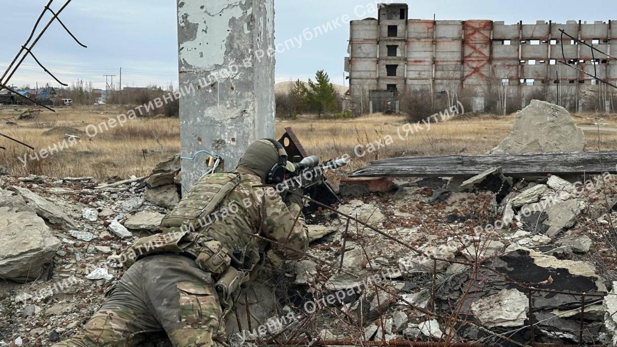«Бомба в войсковой части»: в Якутске прошли антитеррорристические учения
