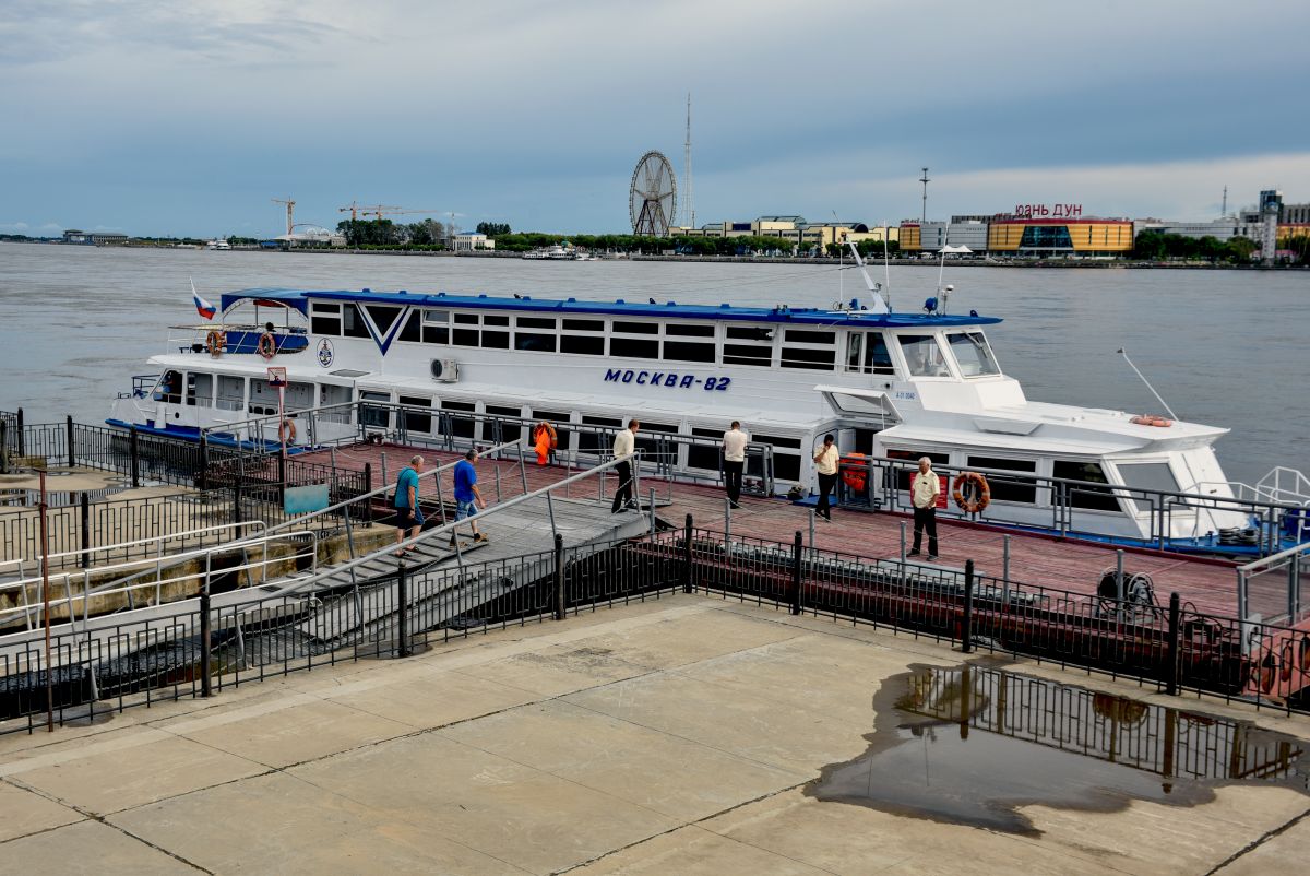 Прогулки на теплоходе благовещенск