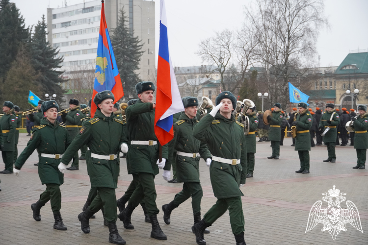 Росгвардейцы приняли участие в мероприятиях, посвящённых Дню Неизвестного Солдата, в Костроме