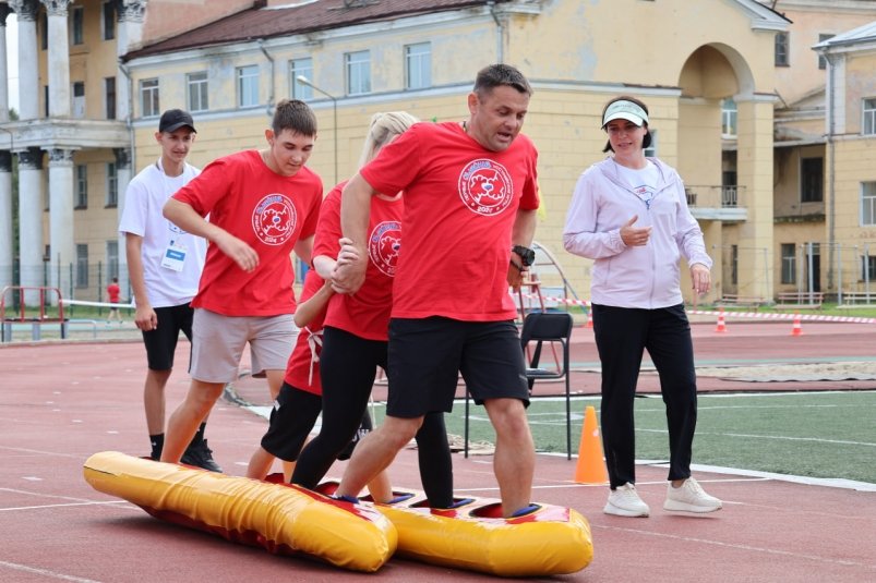 Спортивное многоборье в рамках "Первых семейных игр" Уссурийска Александр Шепырев, ИА UssurMedia