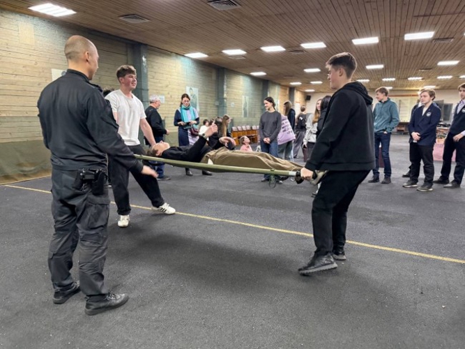 В Ярославле на базе спецподразделений Росгвардии прошел урок мужества