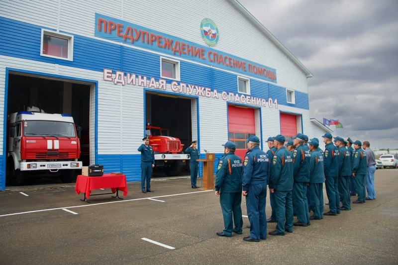 Пожарно-спасательная часть № 16 отметила 15-летний юбилей