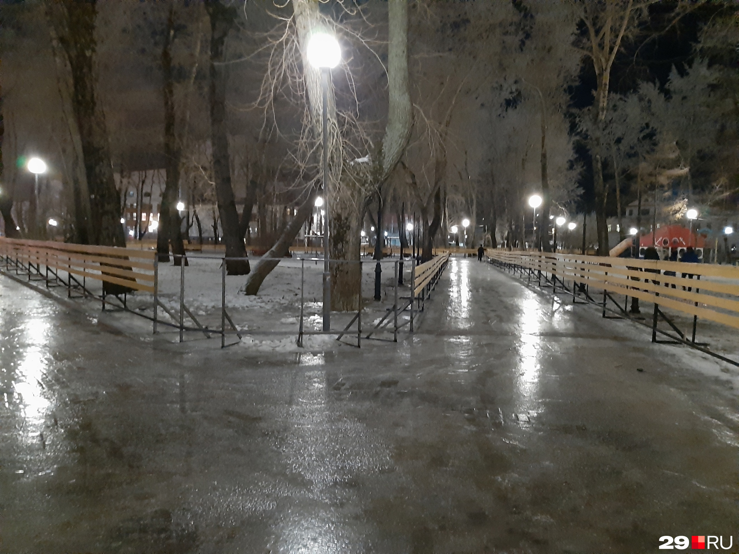 каток петровский парк