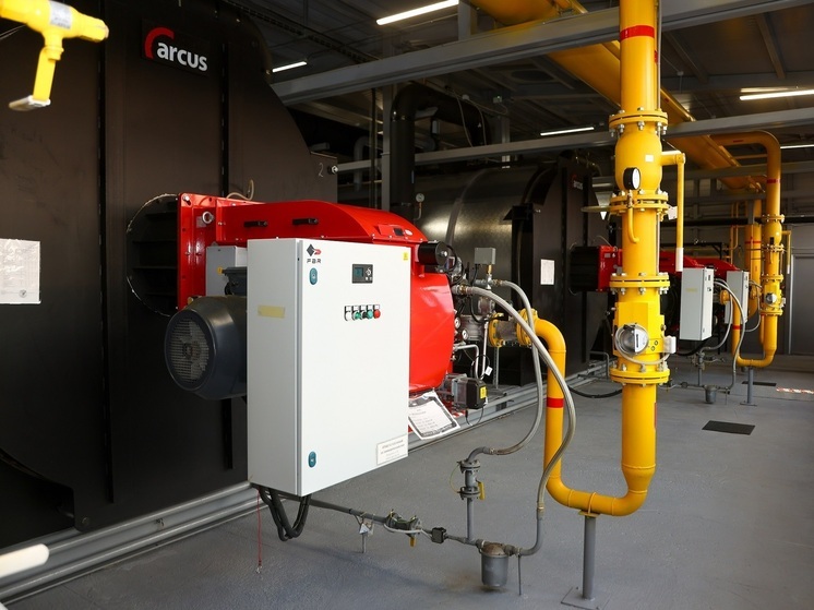 Современная газовая котельная начала отапливать Аниву