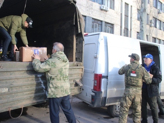 Кубанские депутаты передали благотворительную помощь в ДНР