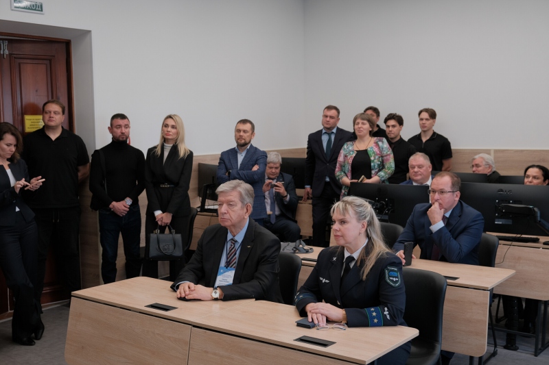 УчастникиСовета КТС СНГ - в новой аудитории мостовиков в СГУПСе