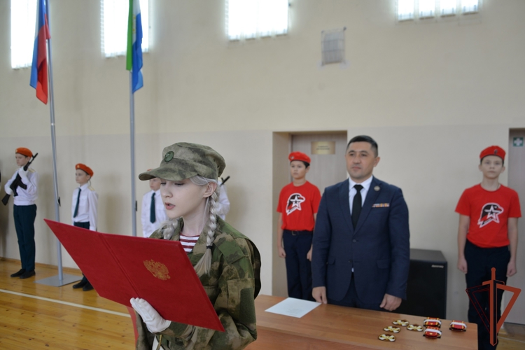 Профильный класс Росгвардии открылся в Башкортостане