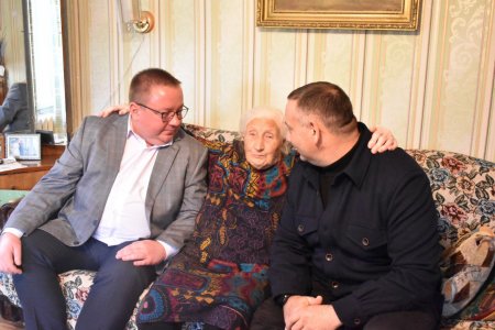 Участница Великой Отечественной войны отпраздновала 99-летие