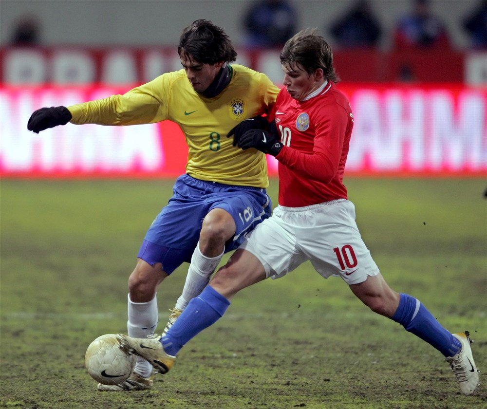 Андрей Аршавин против сборной Бразилии