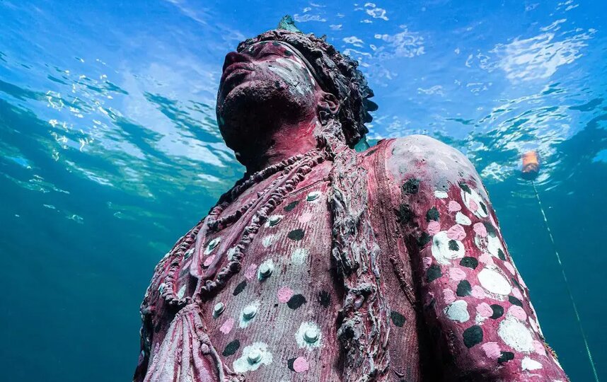 Фото подводных скульптур завораживают. Фото Jason deCaires Taylor