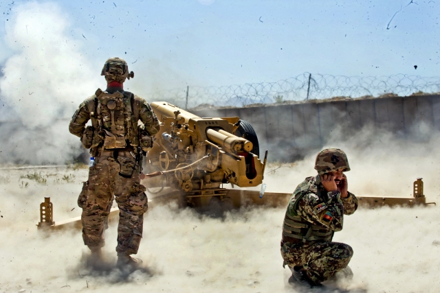 Артиллерия США. Афганистан