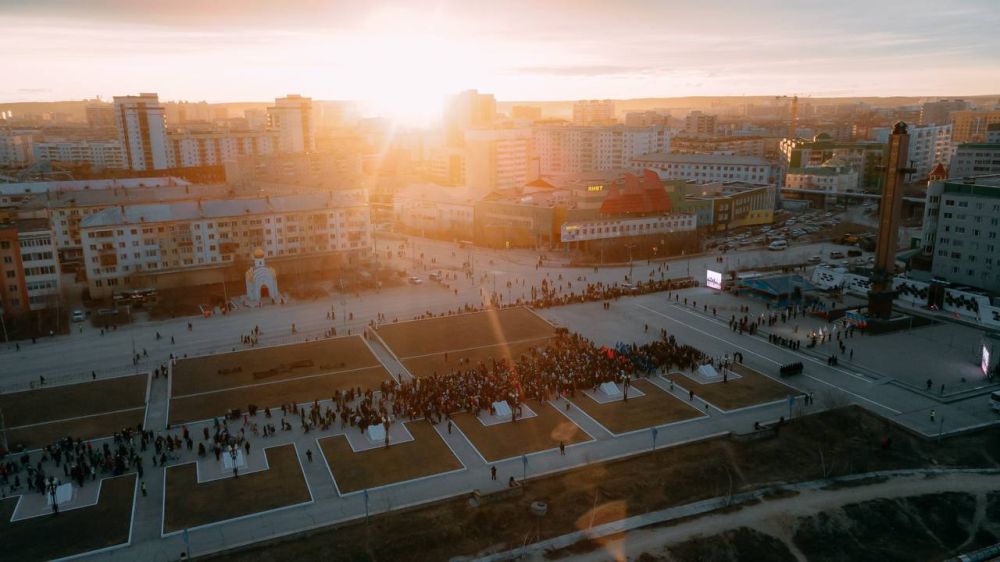 Свеча памяти в Якутске. Фоторепортаж