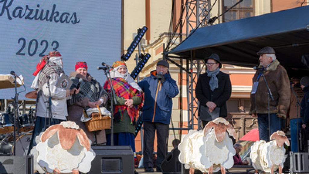 В Клайпеде - ярмарка Казюкаса