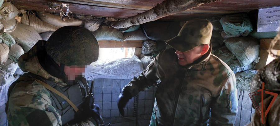 Генерал-полковник Юрий Яшин проверил работу органов управления и подразделений Росгвардии в зоне спецоперации