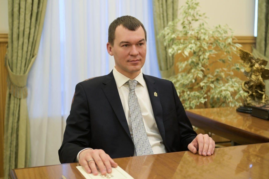 Михаил Дегтярев провел рабочую встречу с мэром Хабаровска Сергеем Кравчуком