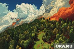 Лесной пожар удалось ликвидировать