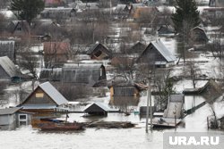 Сильное наводнение было в Кургане
