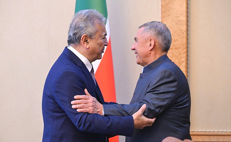 Встреча сенаторов с Раисом Республики Татарстан Рустамом Миннихановым