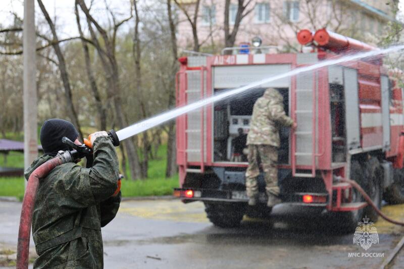 В Крыму прошли масштабные учения по ликвидации лесного пожара
