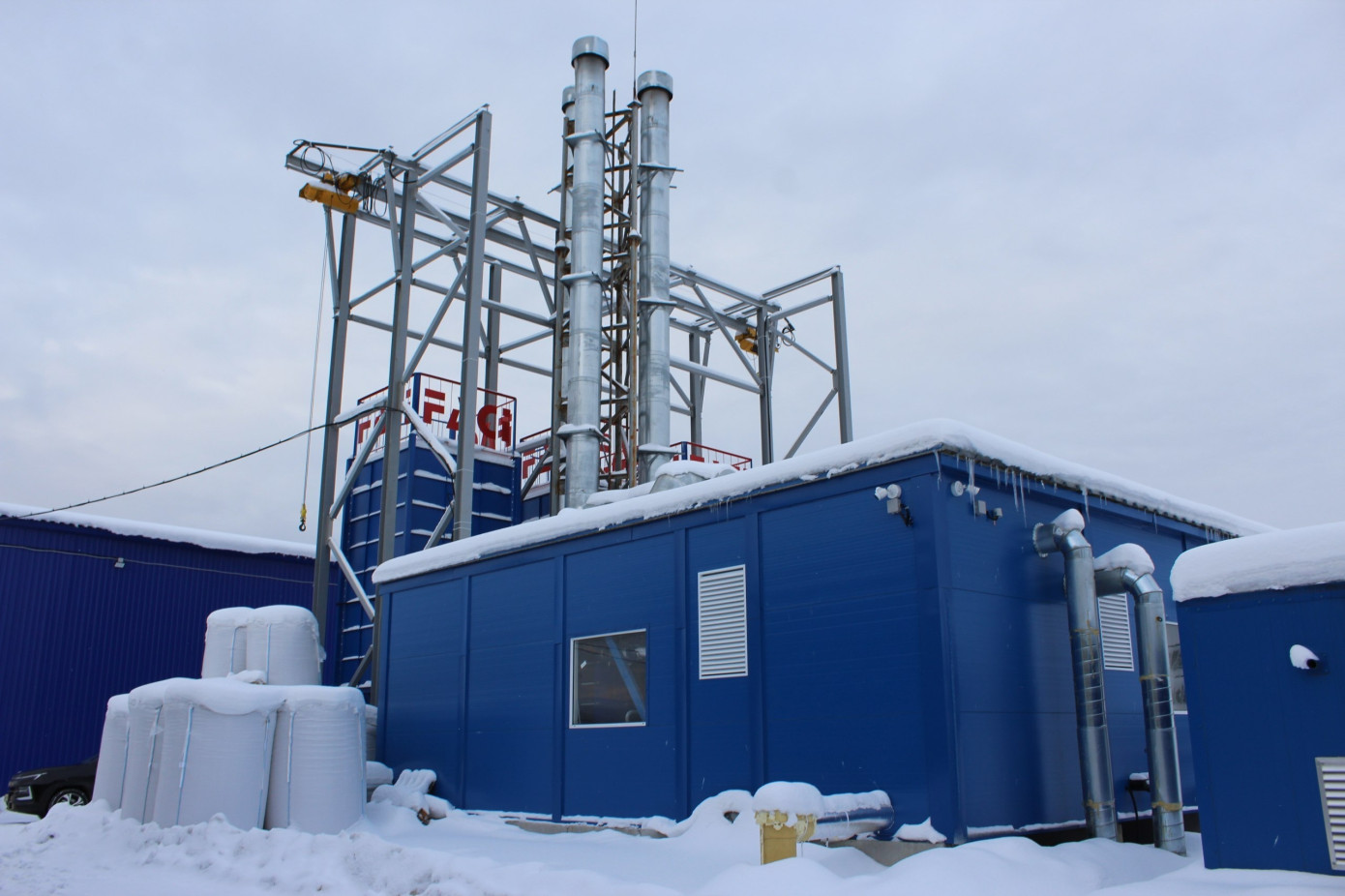 В Республике Коми завершается строительство двух биотопливных котельных