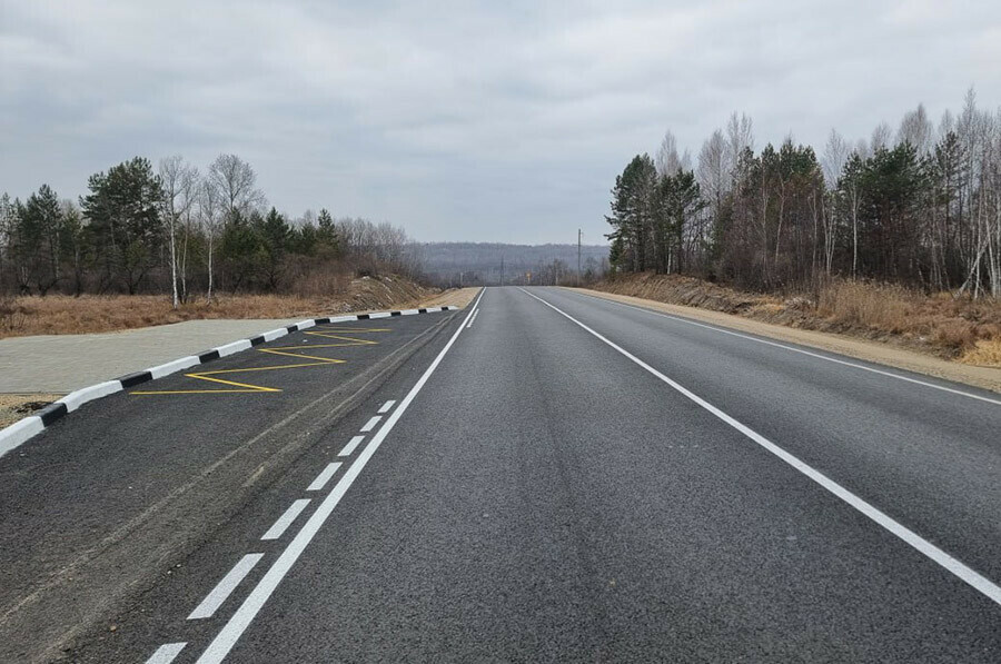 В Амурской области с опережением выполнены основные работы на важной трассе